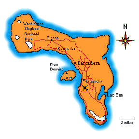 Bonaire Map