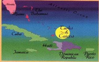 Turks & Caicos Map